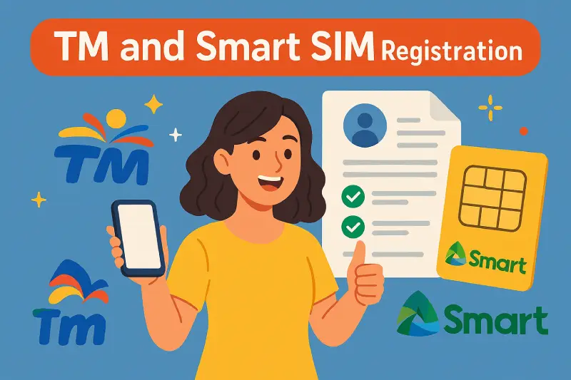 TM & Smart SIM Registration