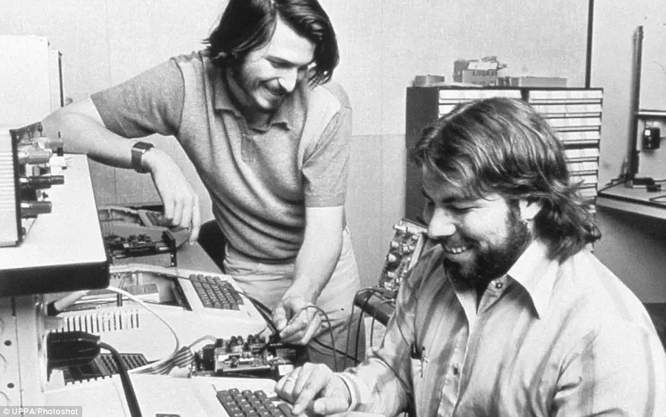 Steve Jobs With Steve Wozniak
