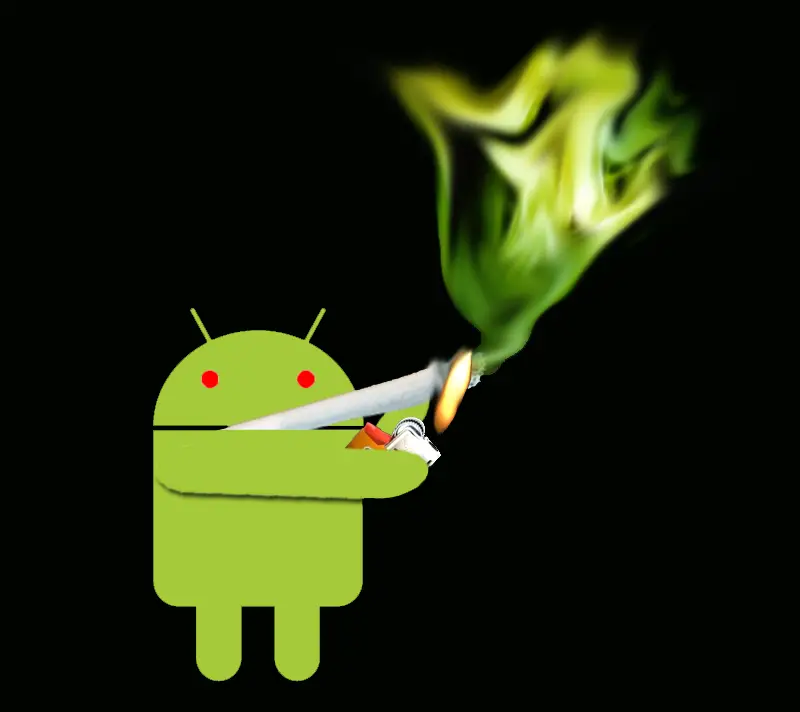 Smoking-android-hot