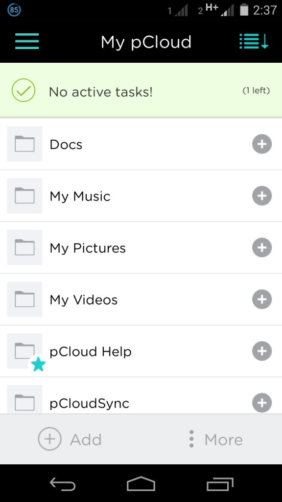 pCloud for Android