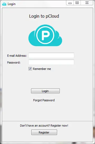 pCloud for Windows