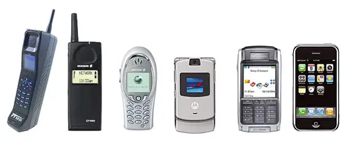 evolution-of-cellphones