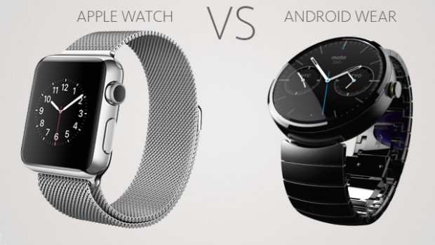 Android Wear Vs apple watch