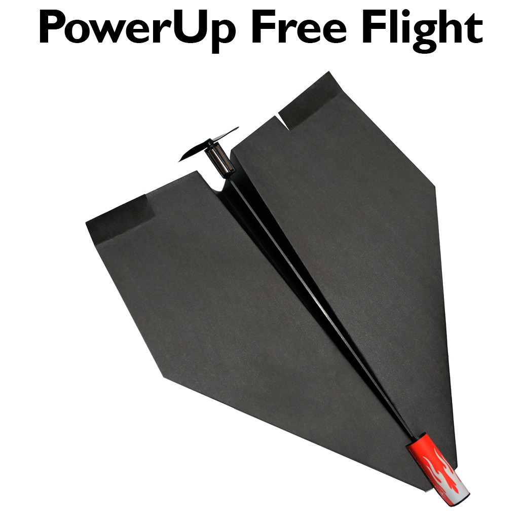 PowerUp 2.0 Free Flight Electric Paper Airplane