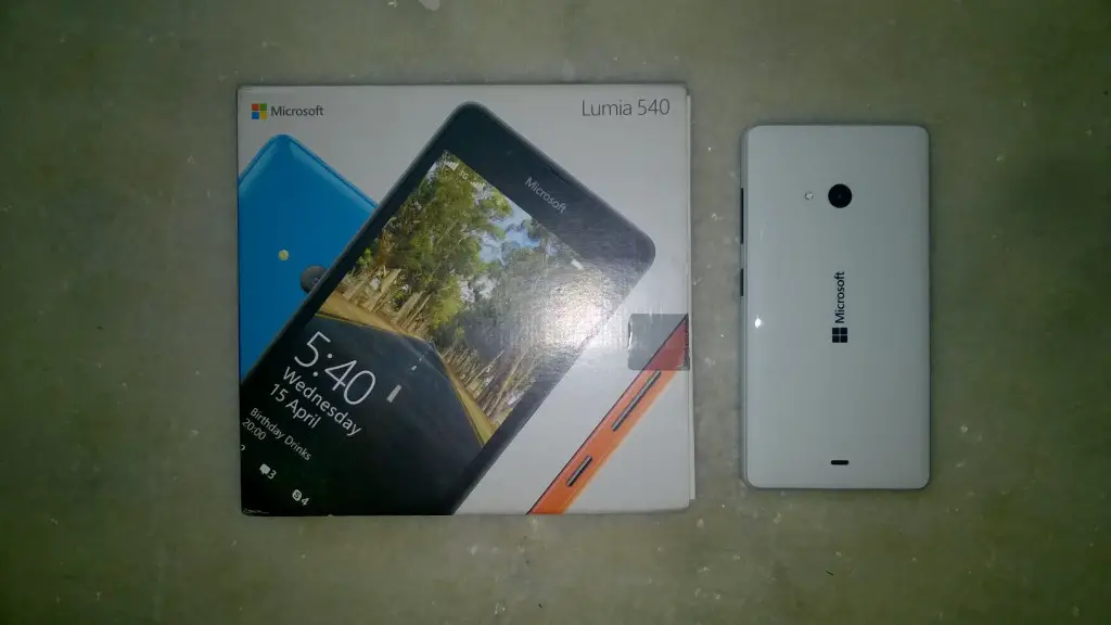 Lumia 540 Dual SIM phone