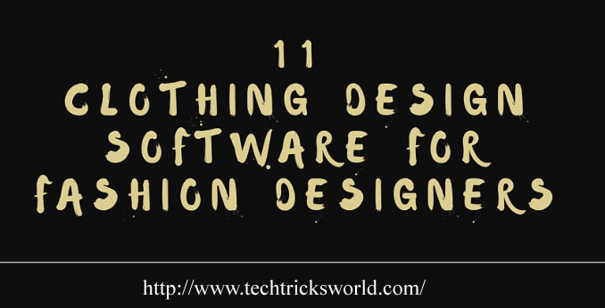 Clothing design Software for fashion designers copy