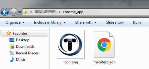 create chrome app and extension 2
