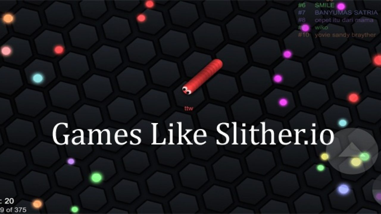 10 Games Like Slitherio
