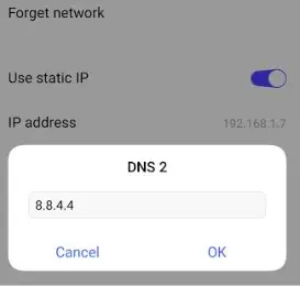 the dns client service could not be stopped openvpn for android