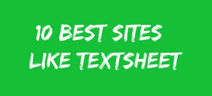 Sites like textsheet