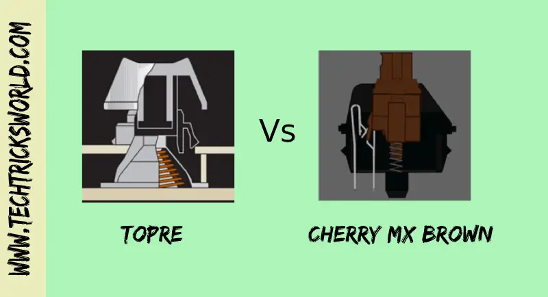 Topre vs Cherry MX Brown