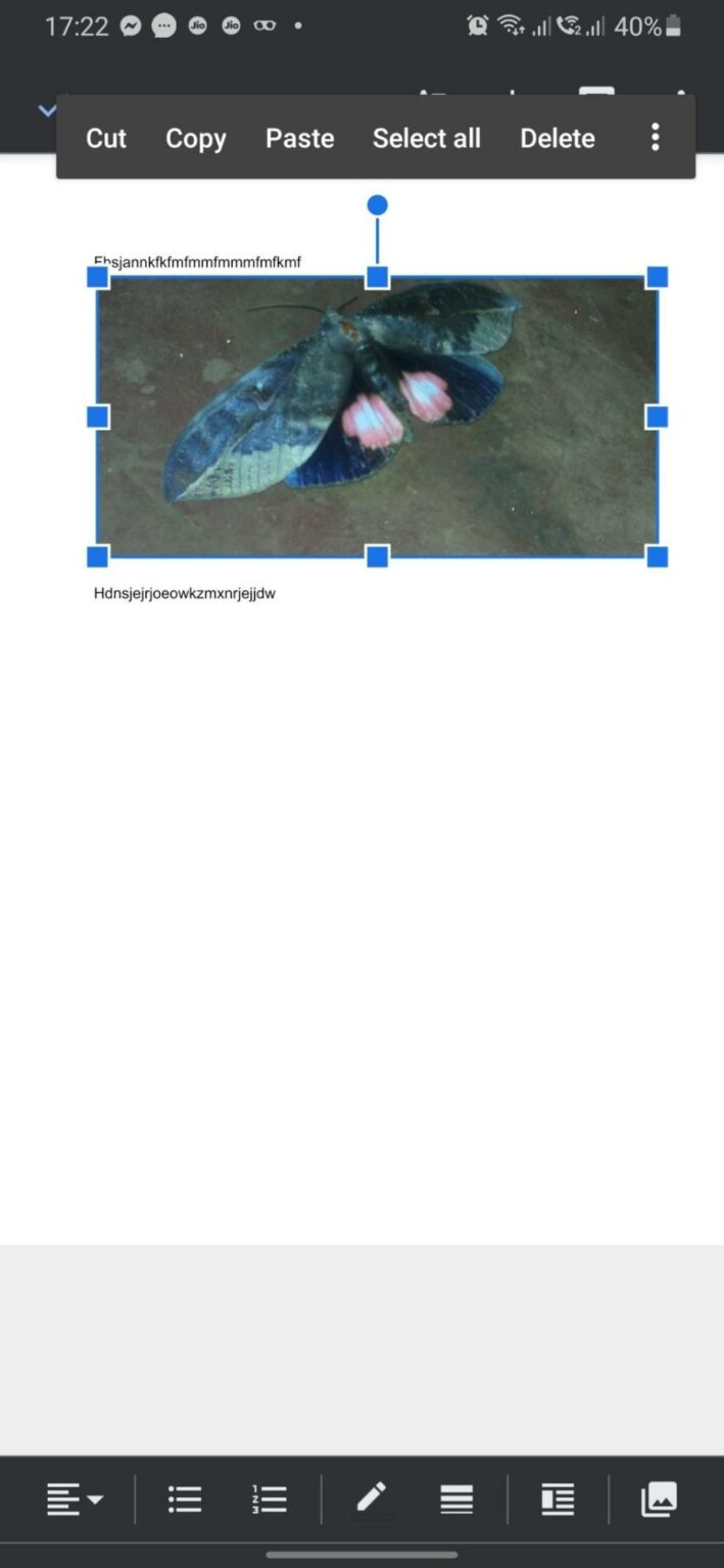 How to Move Images in Google Docs?