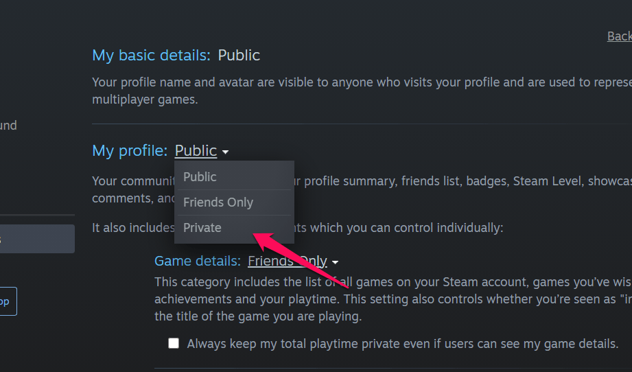 How to Hide Games From Friends in Steam