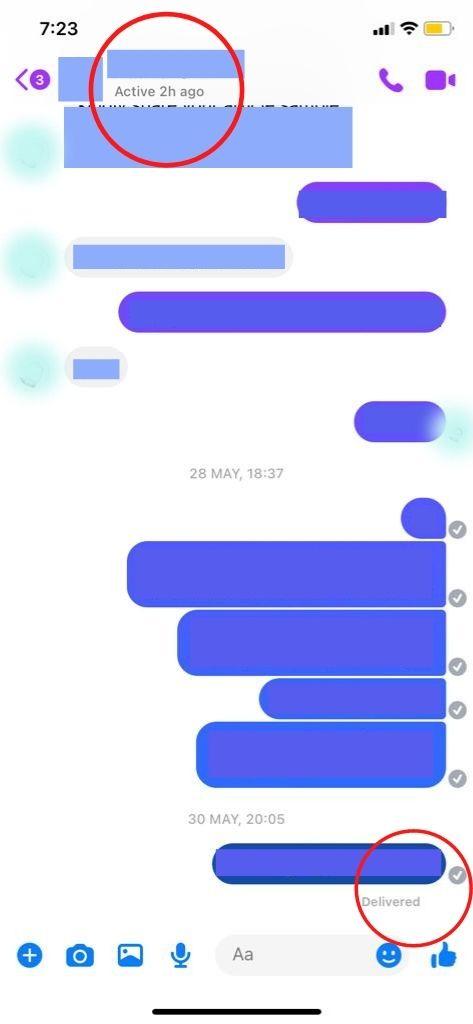 How to see ignored messages