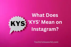 What Does KYS Mean on Instagram