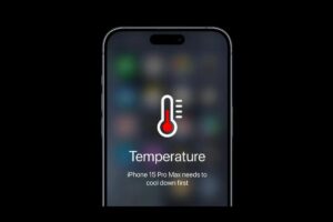 iphone temperature