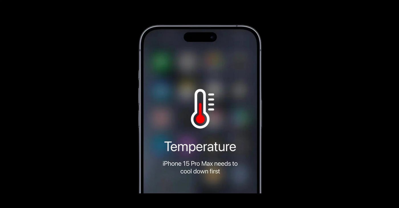 iphone temperature