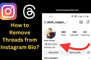 remove Threads badge from Instagram bio