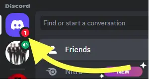 discord says I have a direct message