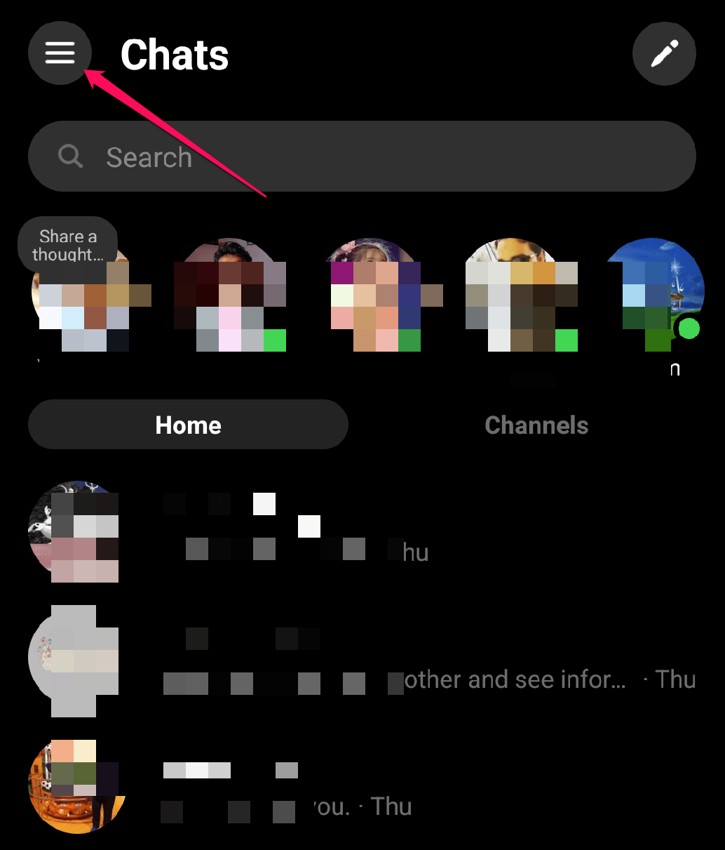 fb chat active status