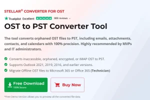 stellar ost to pst converter